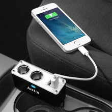 Load image into Gallery viewer, Innovative Technology Justin 4-Port Auto Power Adapter