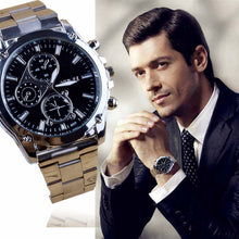 Load image into Gallery viewer, Business About Men Stainless Steel Band Machinery Sport Quartz Watch